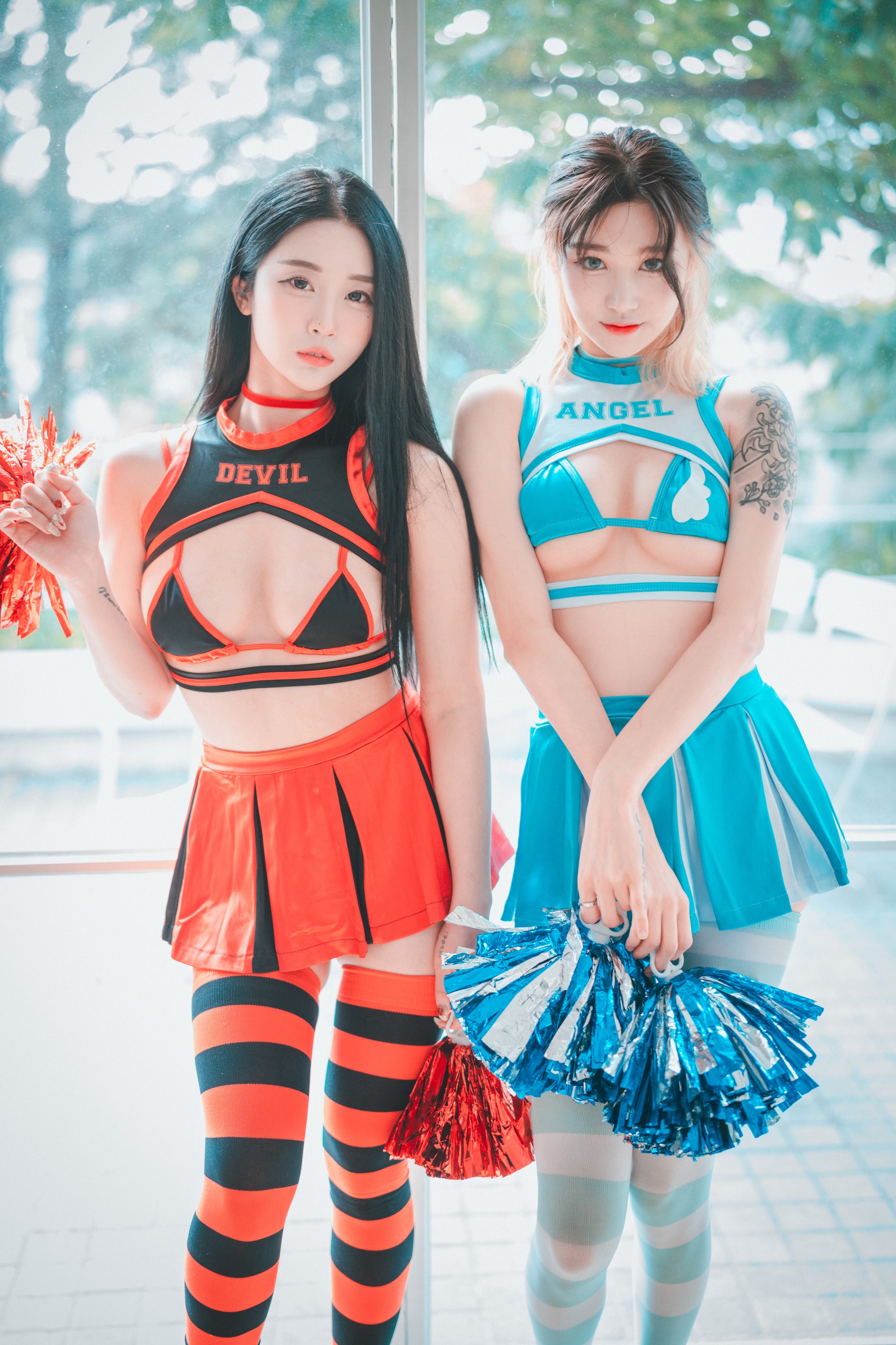 图片[1]-Bomi – NO.011 (보미) [DJAWA] Tae Ri “Devil 666  Angel 777” [80P]-XikXak